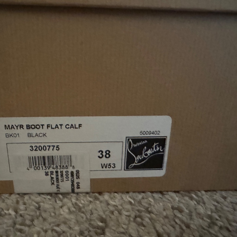 Christian Louboutin Mayr combat boots size 38 - Picture 11 of 11